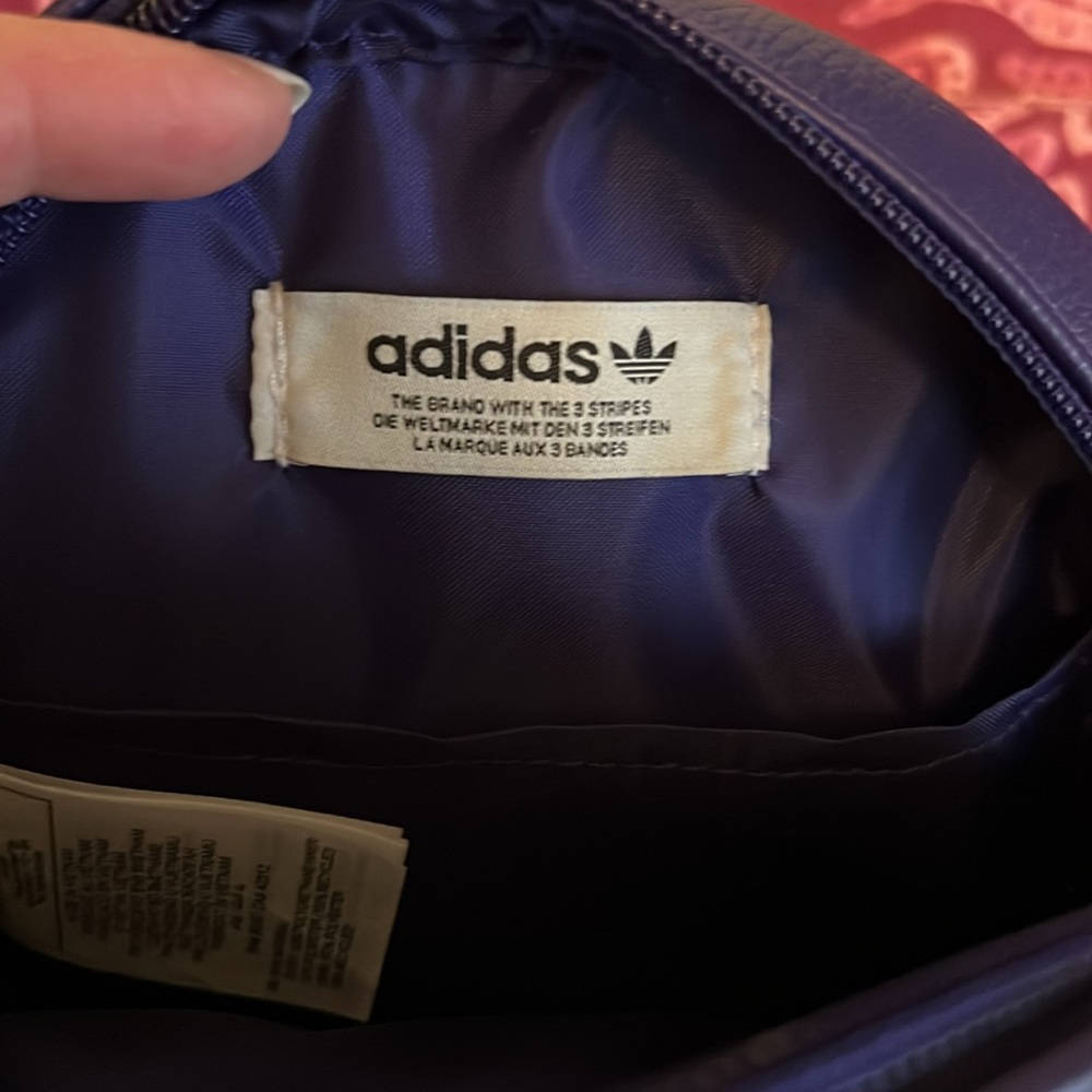 adidas originals Adicolor Deep Purple Round Bag - Picture 7 of 9